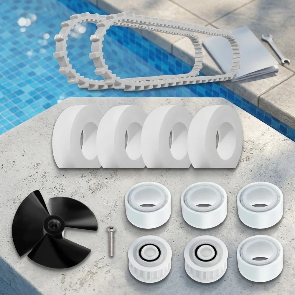 Swimming Pool Robot Impeller Kit with Screws Belts Climbing Wheels Guide Wheels for Dolphin M500 for m200 for dx6 DX5S for CC