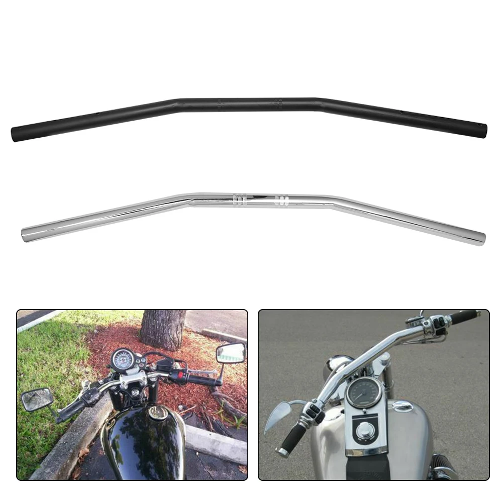 Universal Motorrad Cafe Racer Lenker 7/8 "22mm Drag Gerade Bar Für Honda Kawasaki Yamaha Suzuki Harley Chopper Bobber