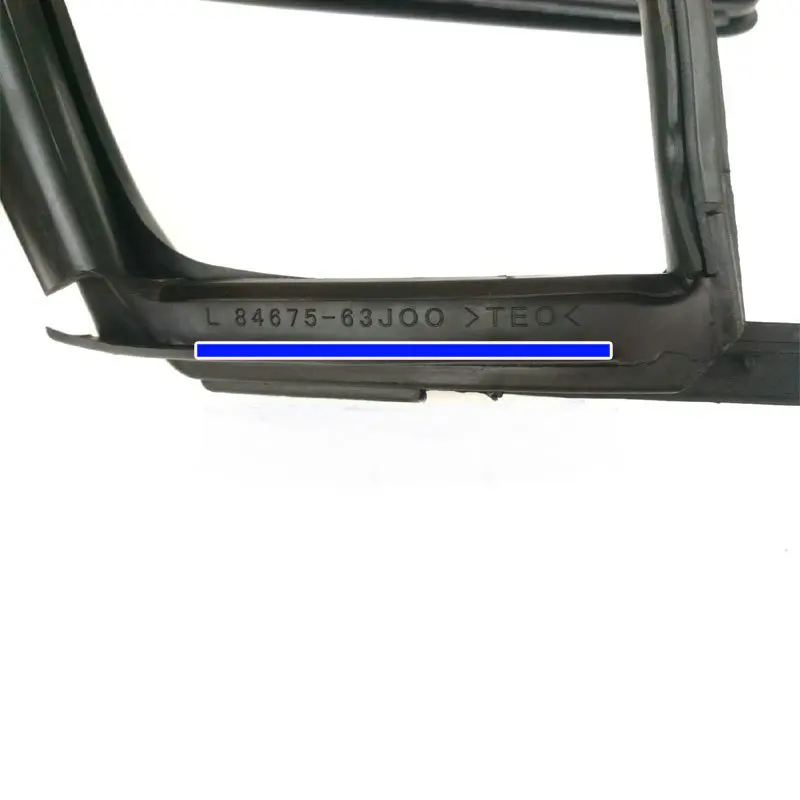 Adapted for Suzuki Swift Rear triangular window sealing strip Rear window glass waterproof adhesive strip