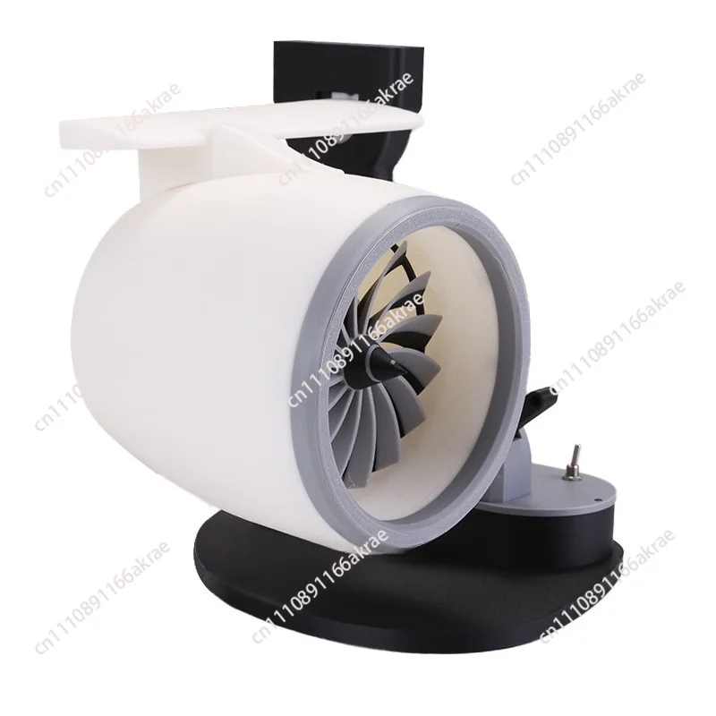 for Creative Desktop USB Airplane Engine Turbo Fan JetFan Small Electric Fan with Wireless Charging view 5