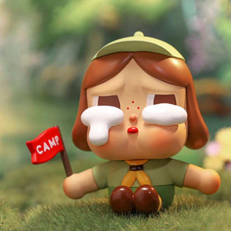 Popmart Crybaby Jungle Adventure Crying In The Woods Series Guess Bag Original Toys Doll Cute Anime Figure Ornaments