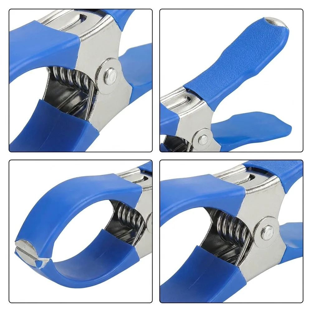 Stainless Steel Pool Cover Clips Designed for Secure Hold and Scratch Prevention on Pool Covers During Harsh Weather Conditions