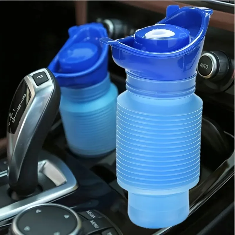 

1pc 750ML Portable car retractable urinal Male and female children children emergency baby emergency urinal