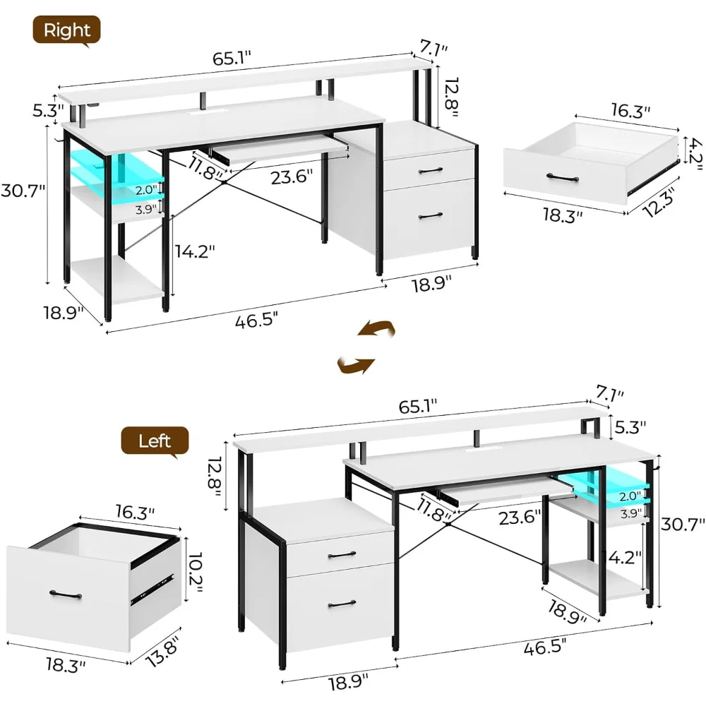 Computer Desk 65\