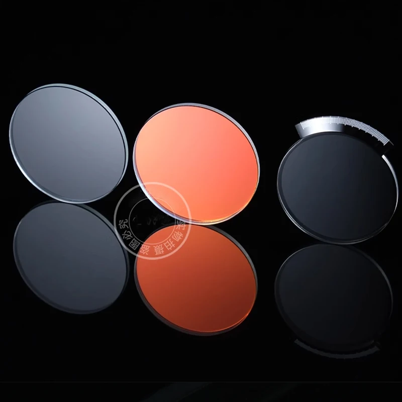 Watch Lens Circular Red light Flat Glass Substitute for Diesel DZ4318 DZ4323 4344 4500 Mirror Watch Glass Mirror Watch Accessori