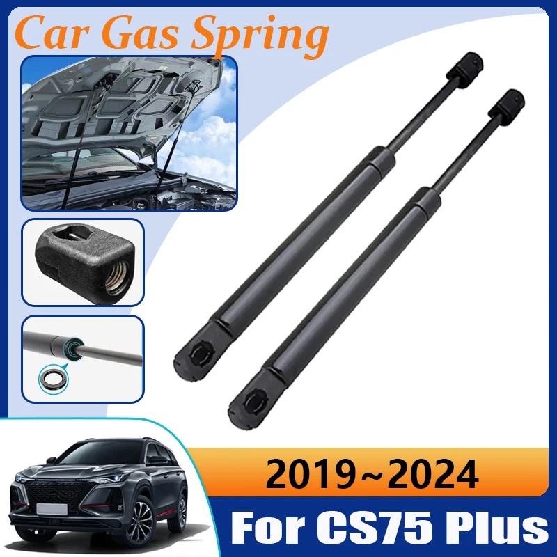 

Car Engine Covers Hydraulic Rod For Changan CS75 Plus 2019~2024 Freeze Tools Anti-Wear Supporting Strut Spring Car Accessories
