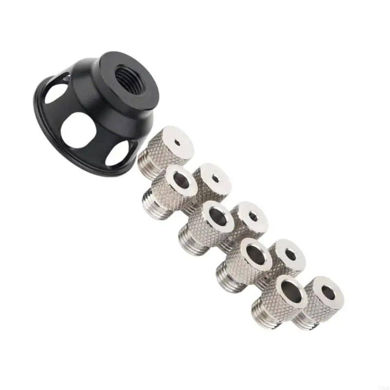 

Professional Woodworking Drill Guide Set Ensures Accurate Perpendicular Boring