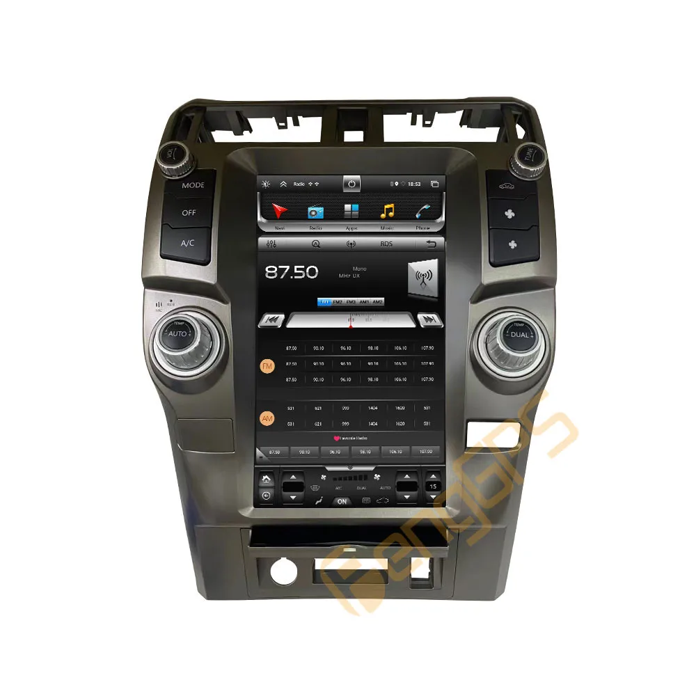 For TOYOTA Land Cruiser Prado 150 2010 - 2013 Android Car Radio 2Din Stereo Receiver Autoradio Multimedia Player GPS Navi Unit