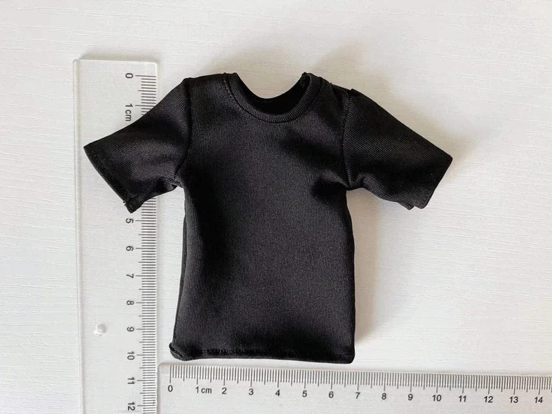 

1/6th Sodier Clothes Multicolored Trendy Tight T-shirt Model for 12" Male