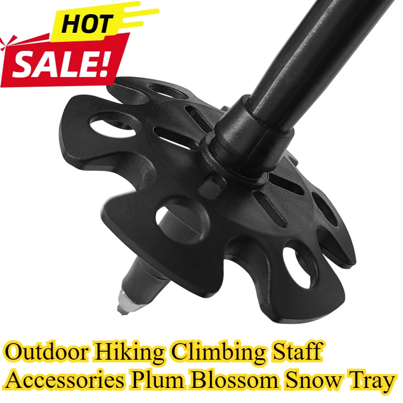 Trekking Outdoor Camp Hike Pole Accessory Snowflake Basket Mud Sand Snow Ski Replace Alpenstock Outdoor Hiking Pole Accessories