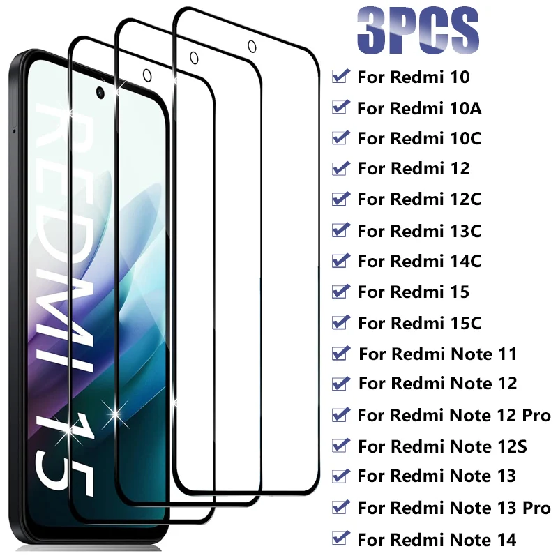 3PCS Tempered Glass… - image