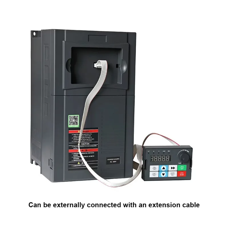 AC Inverter 380V 5.5KW Three Phase Vector Control Motor Inverter Variable Frequency Driver Model 720-5.5G3