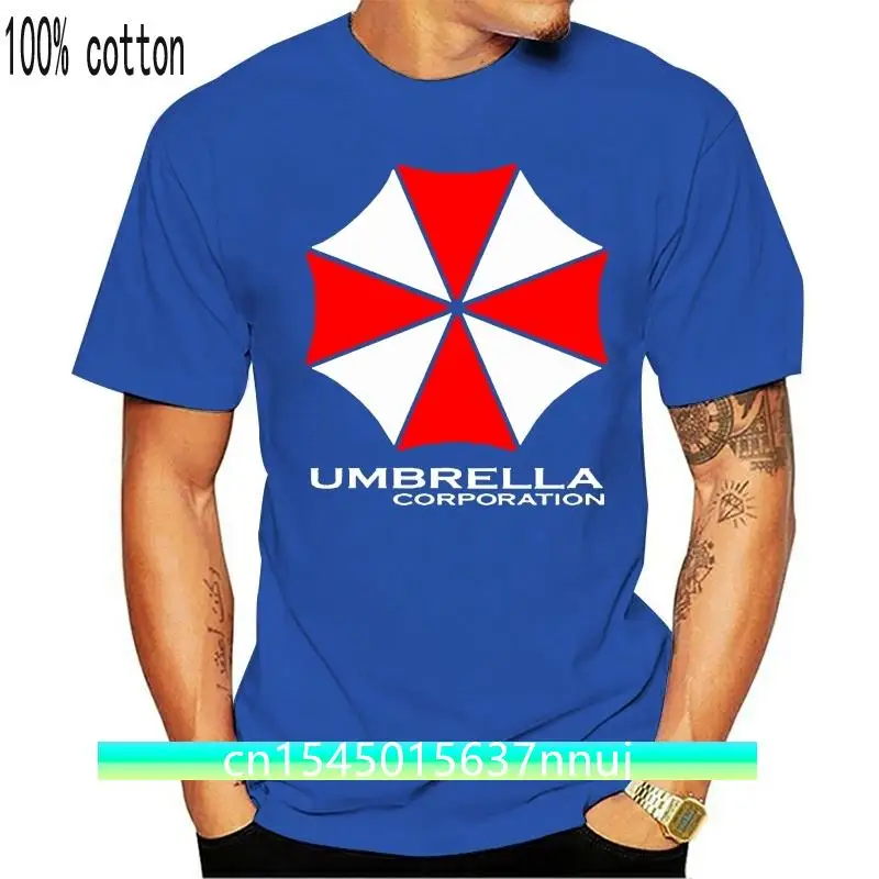 Men';S Umbrella Corporation T-Shirt - Gift Zombie Horror Sc-Fi Movie Film Top New Unisex Funny Tops Tee Shirt