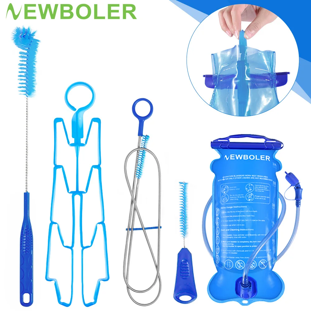 Hydration Water Bladder Cleaning Kit Multifunction Water Bag Cleaning Tool Outdoor Camping Tools for Water Bladders