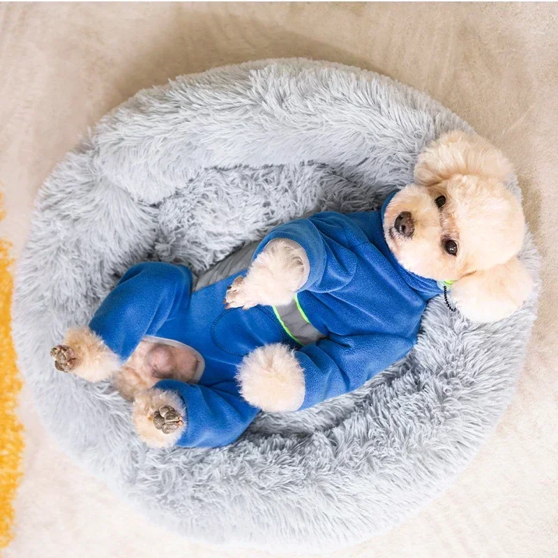 Girl Dog Clothes Winter Pet Jumpsuit Boy Dog Costume Romers Yorkie Pomeranian Poodle Bichon Schnauzer Dog Clothing Apparel Coat