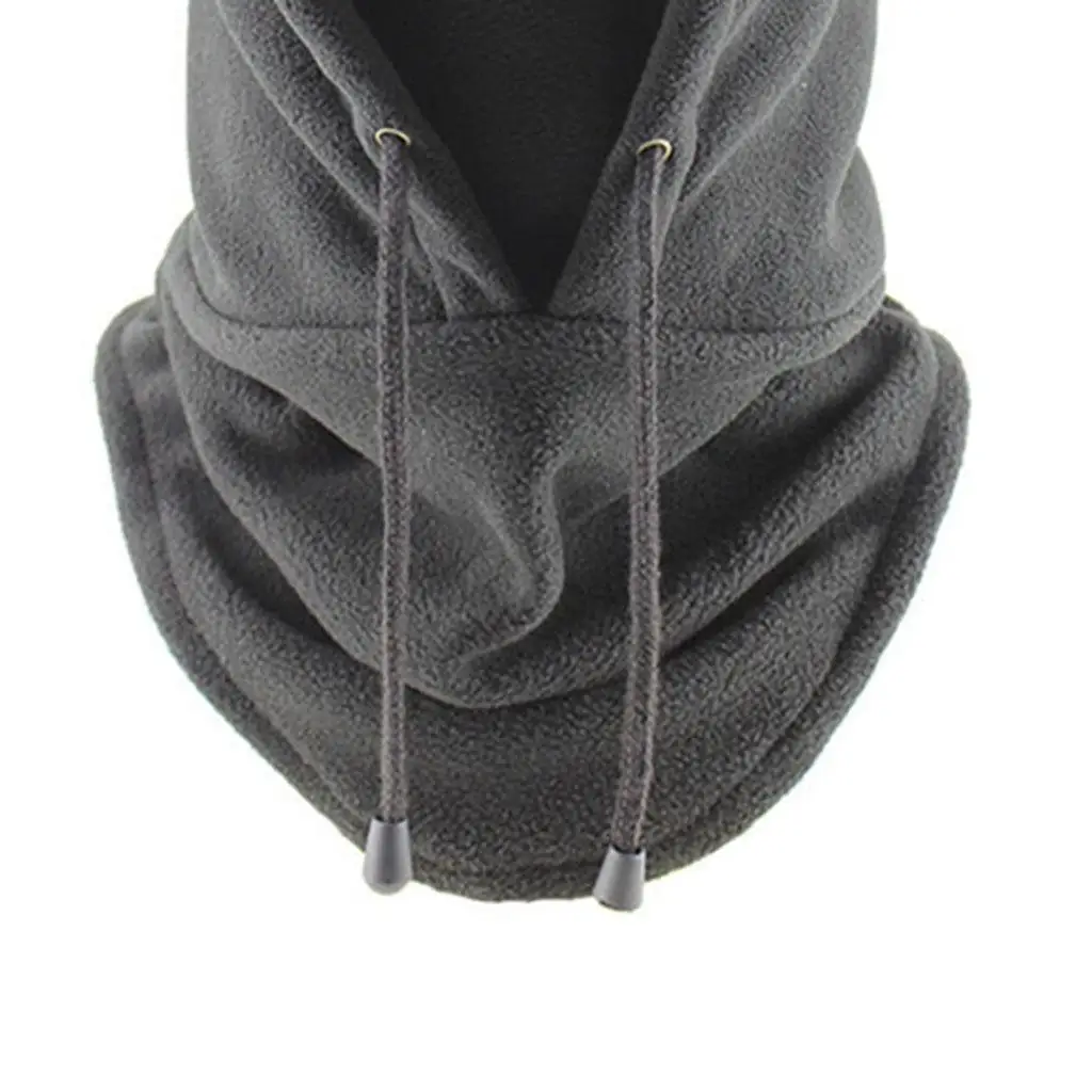 플러시 보온 겨울 모자 넥 게이터 얼굴 가리개 방풍 발라클라바 후드 스키 및 사냥용