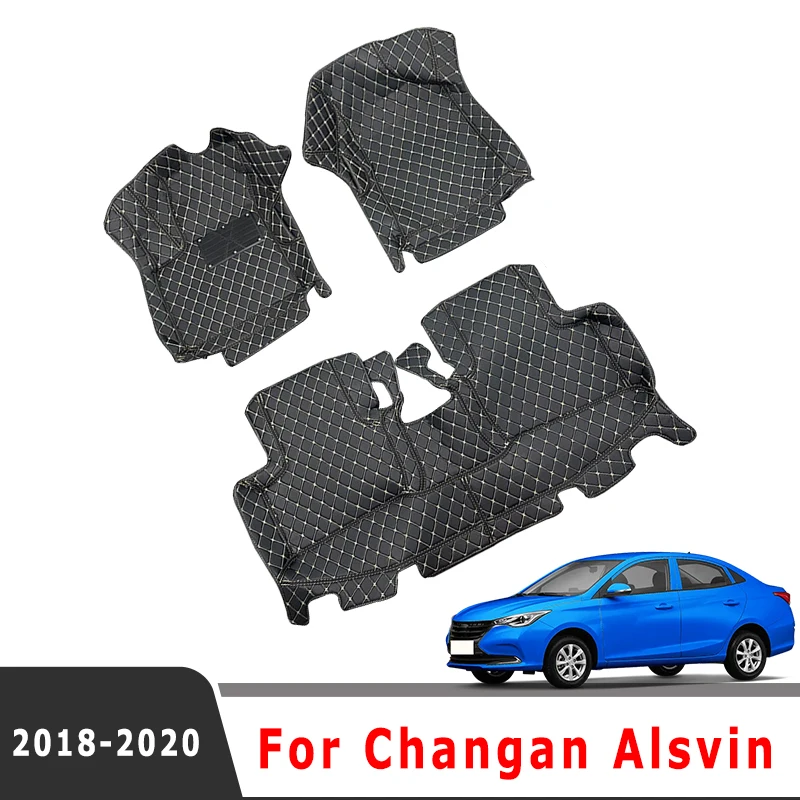

Carpets For Changan Alsvin 2020 2019 2018 Car Floor Mats Custom Accessories Rugs Automobiles Interior Products Parts Foot Pads