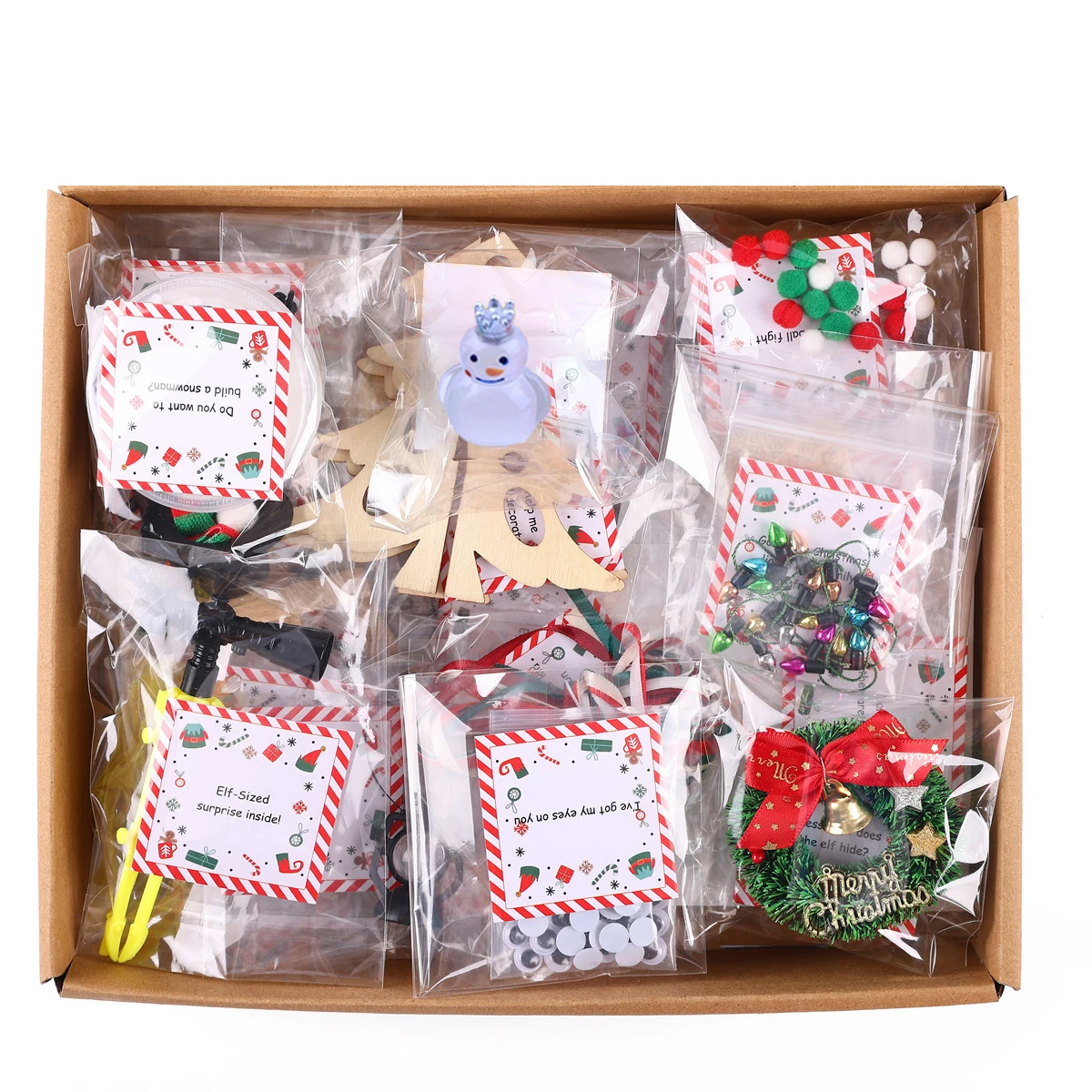 12/24 يوم عيد الميلاد وصول قزم هدية سحرية ، عيد الميلاد قزم كيت صندوق أعمى وصول مهرجان التقويم عيد الميلاد مفاجأة هدية