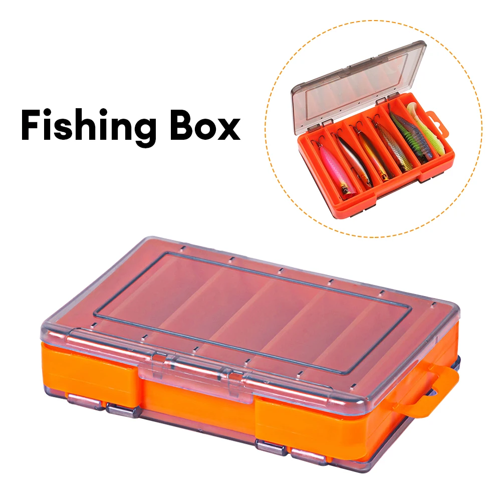 12 Compartments Fishing Box Outdoor Portable Double Sided Lure Bait Organization Multi Functional High Quality Fishing Tool Box