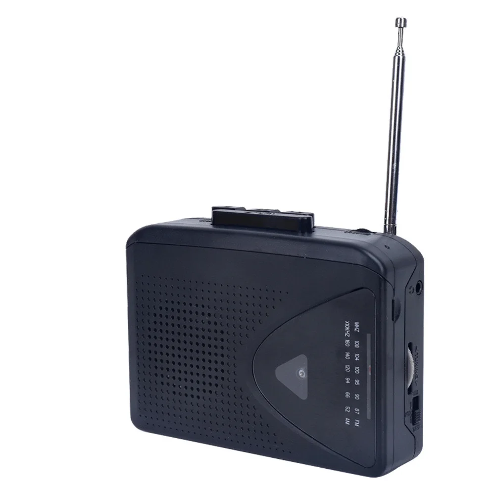 Stereo Cassette Player Built In Speaker FM AM Radio Portable Tape Audio Player With External Sound Output