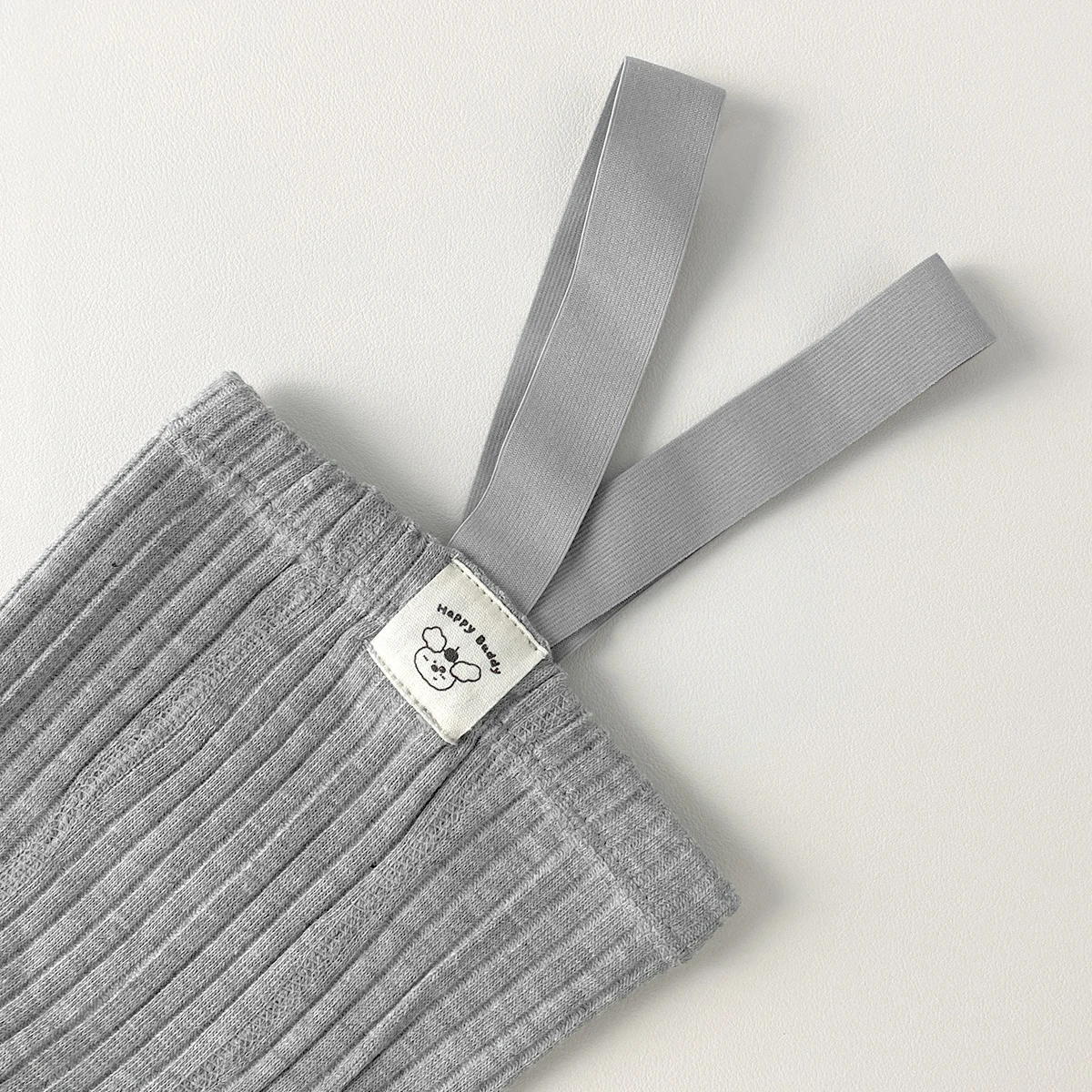 1 Stück Baby-Leggings, Overalls in einfachen einfarbigen Farben und Streifen, mittlere Dicke, geeignet für den täglichen Gebrauch in allen Jahreszeiten – Detail 5