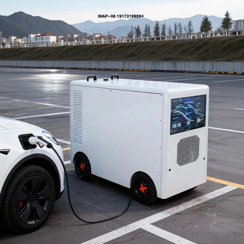 150kwh Mobile Charging Pile GBT\CCS1\CCS2 Portable EV Energy Storage Charger Power Bank for Electric Car