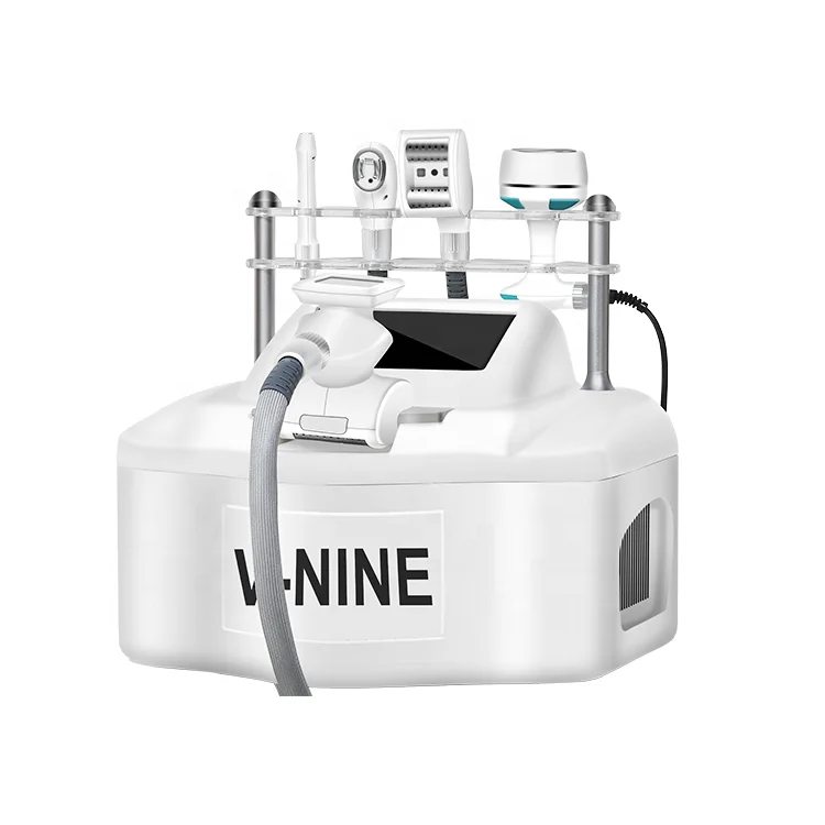 

5 In 1 Desktop Body Contouring Machine V9 With 2 Vacuum Rollers Lipo Massage Abdomen LPGE Endemology + Cavi Fat Melting