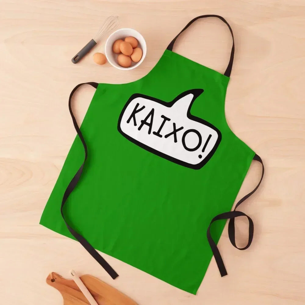 

KAIXO! Basque Country, Basque Language for Hello, Hi, Greeting Apron Womens Dresses Barista Apron