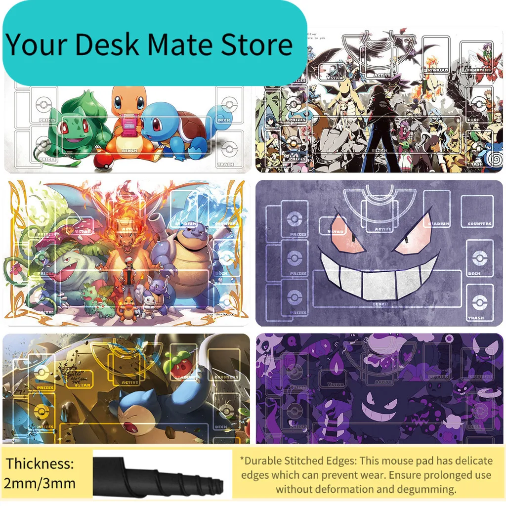 Diy  PTCG Pokemon Dedicated Battle GAME Card Mat Charizard V