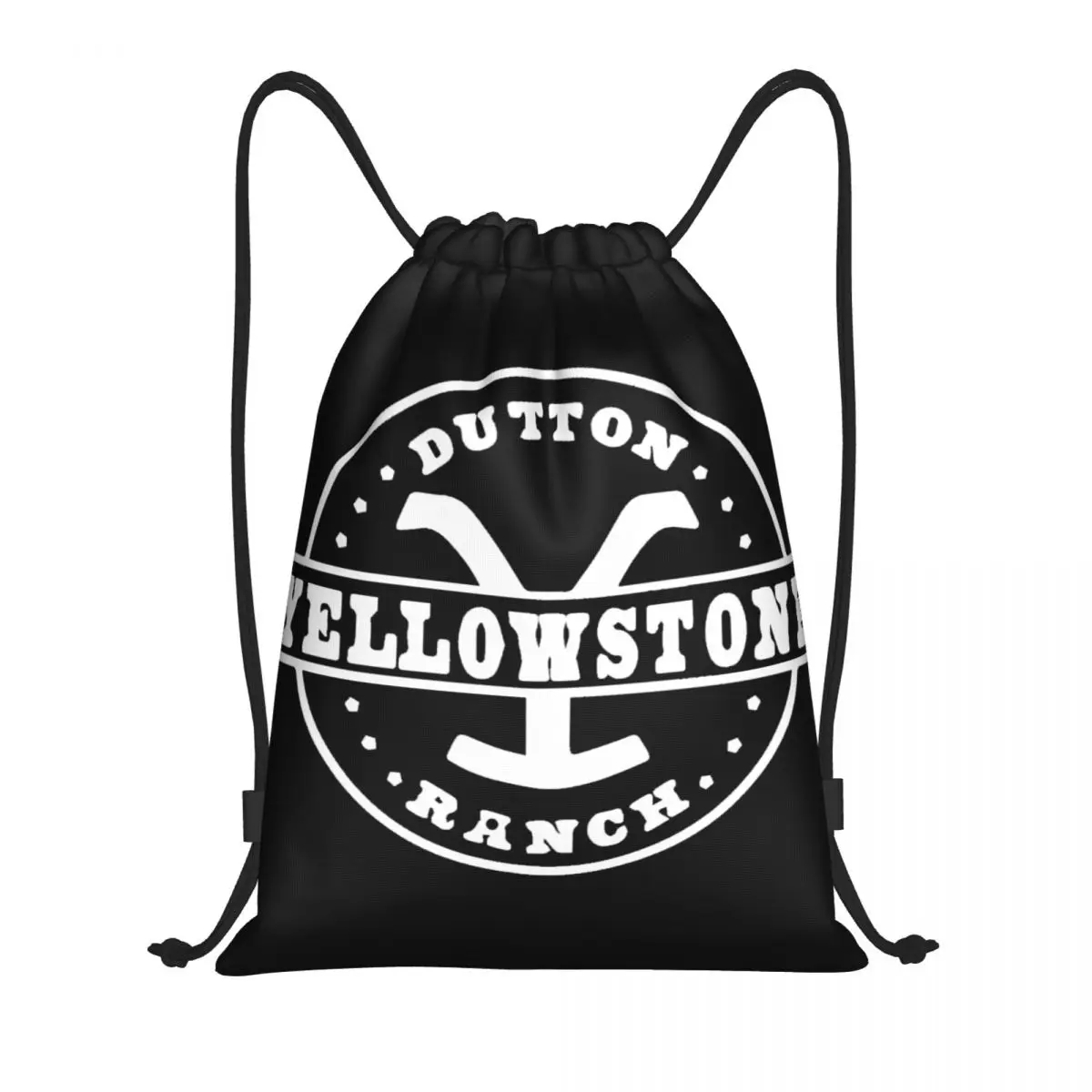 

Yellowstone Trucker Multi-function Portable Drawstring Bags Sports Bag Book Bag For Travelling