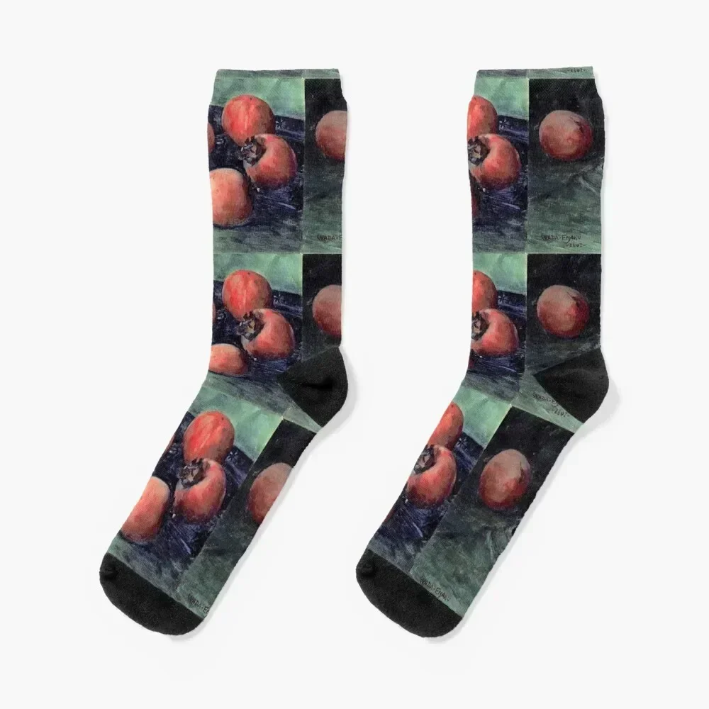 

Persimmons - Wada Eisaku Socks halloween japanese fashion christmas gift luxe Socks For Girls Men's