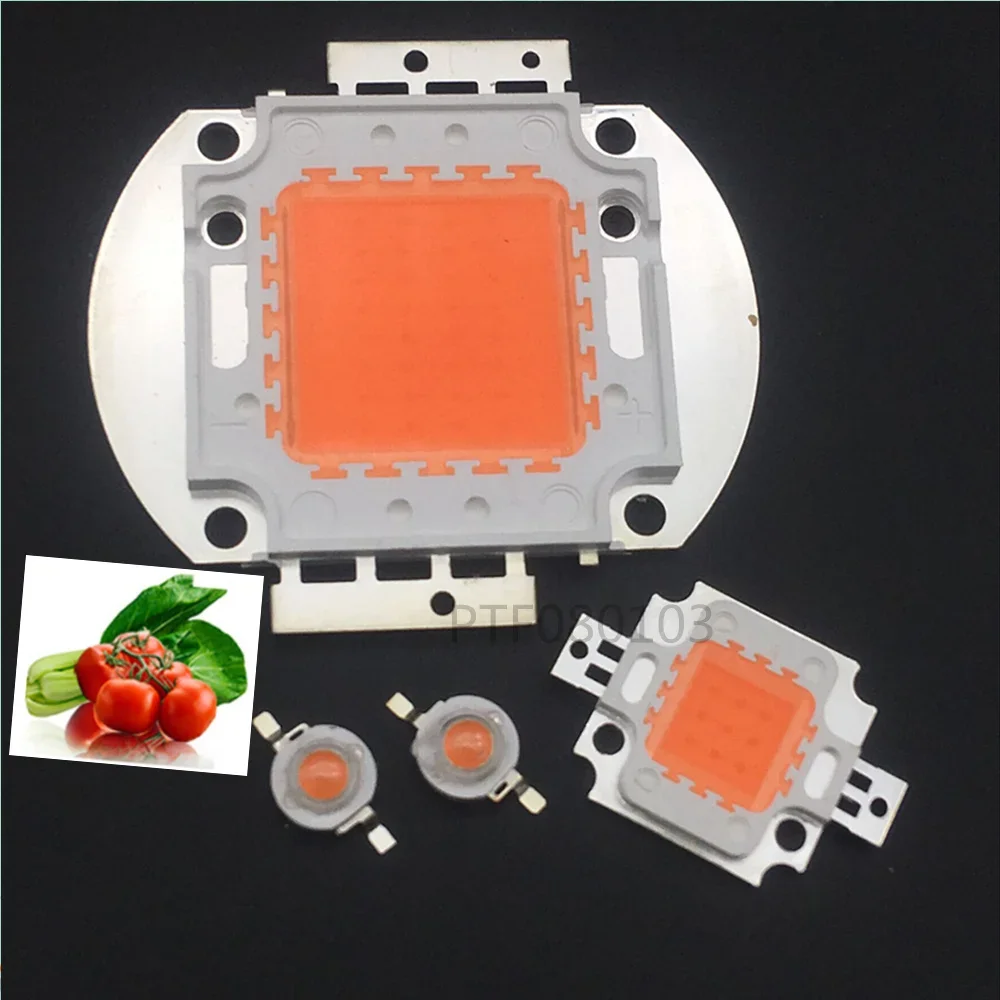 Anlage Wachstum Gesamte Spektrum der Hohen Leistung LED Chips Beleuchtung Perlen 380-840Nm  3 5 10 20 30 50 100 watt