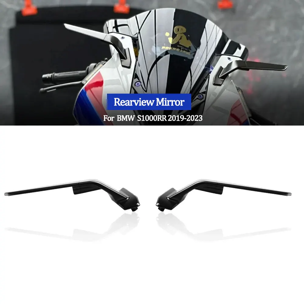 

For BMW S1000RR M1000RR 2019-2024 Motorcycle CNC rotatable Rear view Mirrors