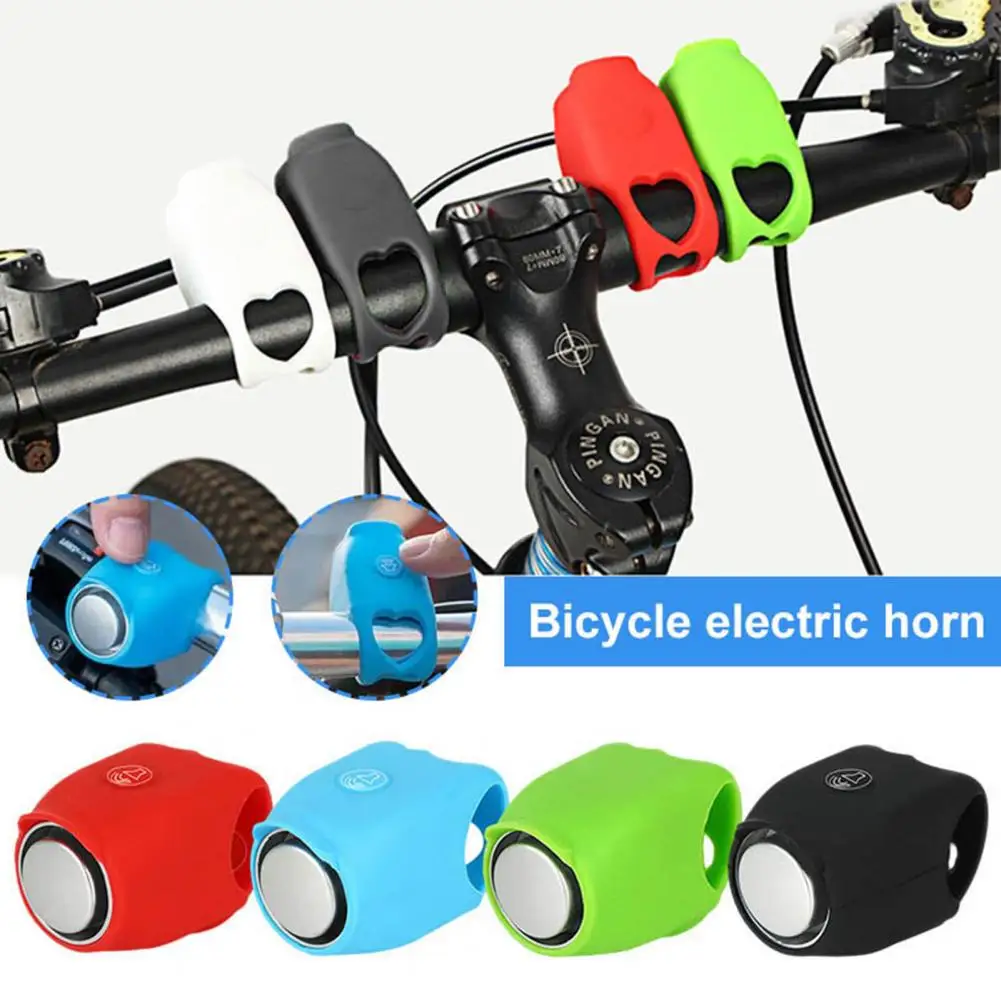 Bicycle Horn High Decibel Waterproof Bike Horn Compact Size Simple Installation Bicycle Handlebar Bell Replacement for Cyclists