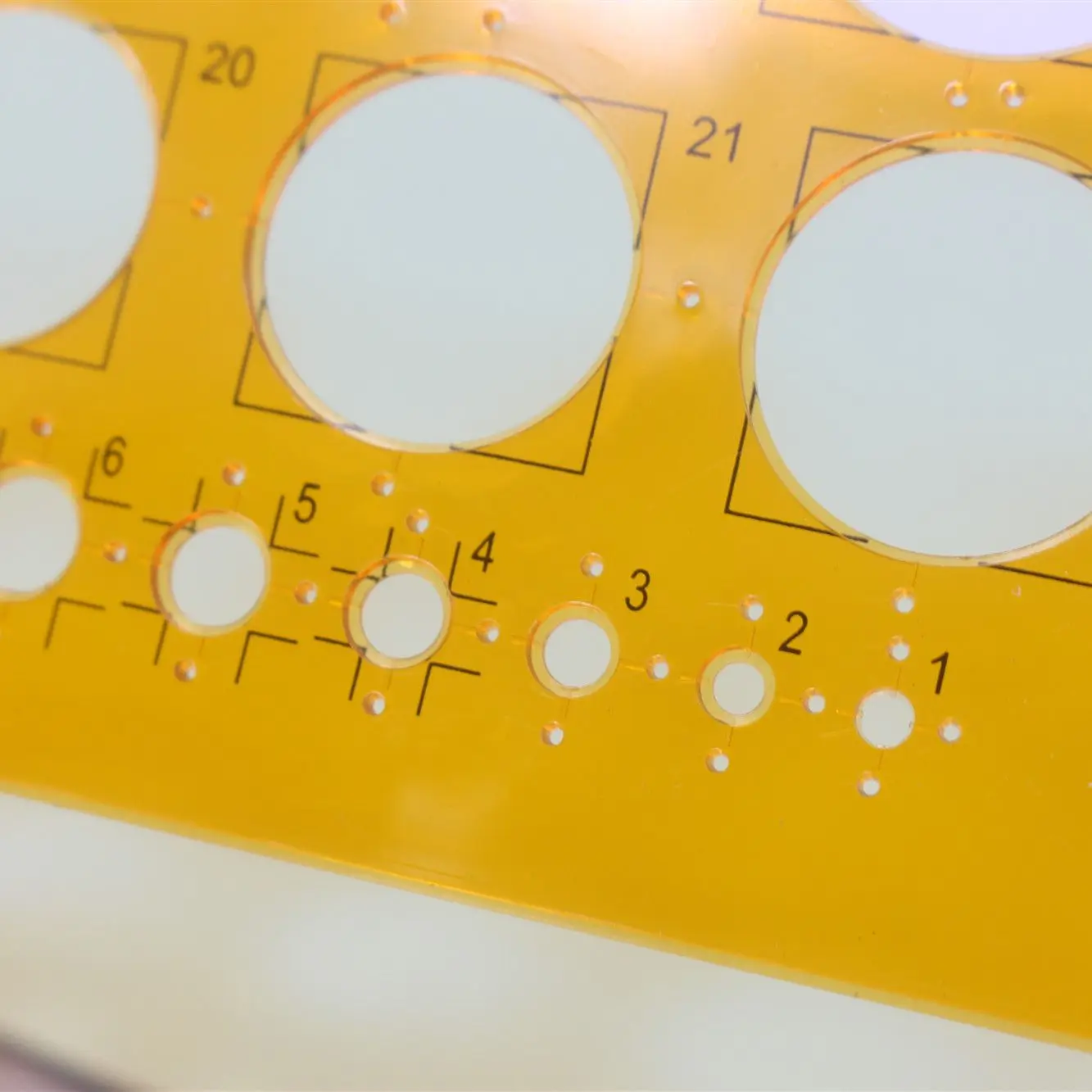 Drawing Circle Template Soft Drawing Design Orange Perfect Circle Jewelry Design Drawing Ruler Drawing Circle Template Ruler