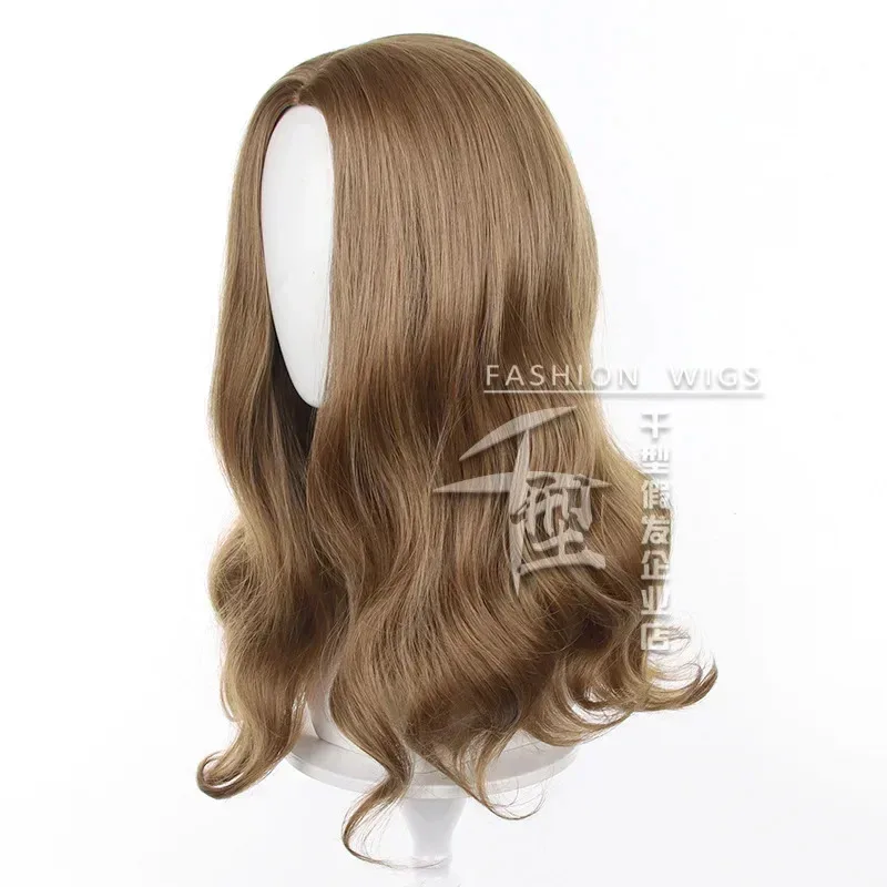 Jeu identité V psychologue Ada Mesmer Cosplay cheveux bruns perruque longue perruques synthétiques résistantes à la chaleur x 5;d'2.y;8'