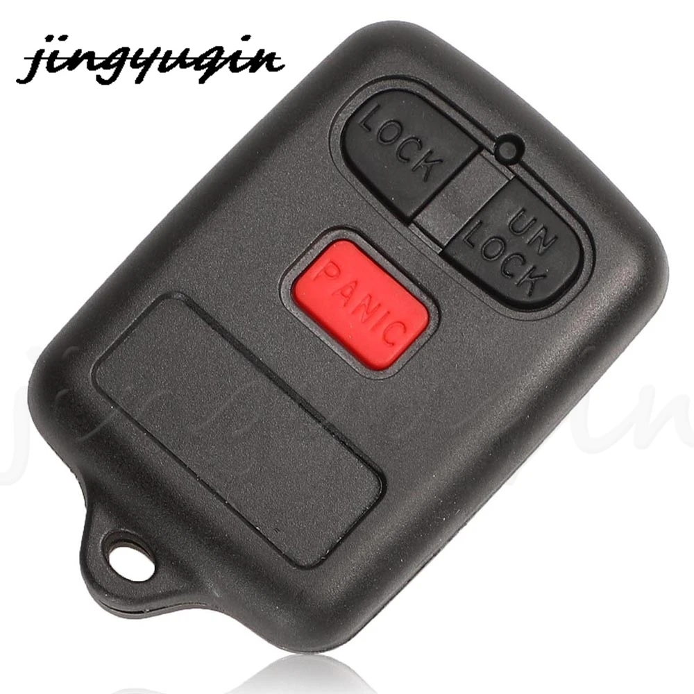 jingyuqin 3BTN Remote Car Key Shell Case Cover Fob For Tovota COROLLA Vios Camry Sienna Fit BYD F3 F3R Transmitter Auto Key Fob