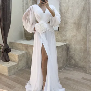 أفضل 6 فساتين طويلة باللون الأخضر الزيتوني مبيعا - رقم 3