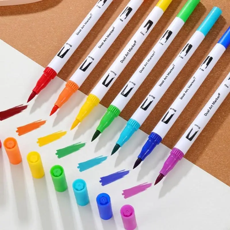 

60/72/80/100 Color Waterproof Acrylic Pen Acrylic Paint Markers Acrylic Marker Y3ND