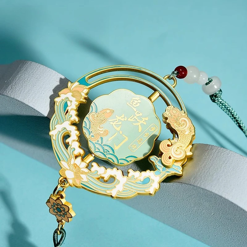 

Yuyue Longmen rotating car decoration pendant auspicious classical national style