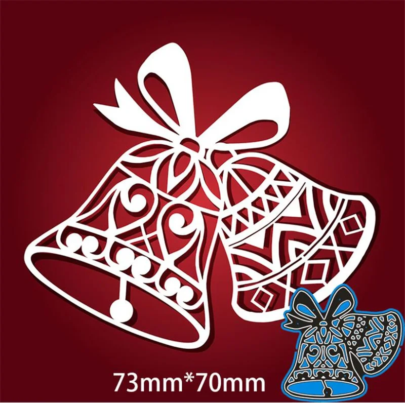 Christmas bell Santa Claus metal cutting dies cut die mold Scrapbook paper craft knife mould blade punch stencils dies