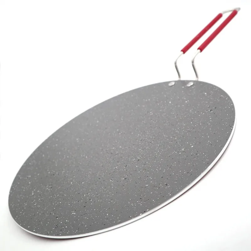 

Master Star-Japanese Style Round Flat Crepe Pans, Non-Stick, Italy Designer Stainless Steel Handle, Gas Cooker, Cookware