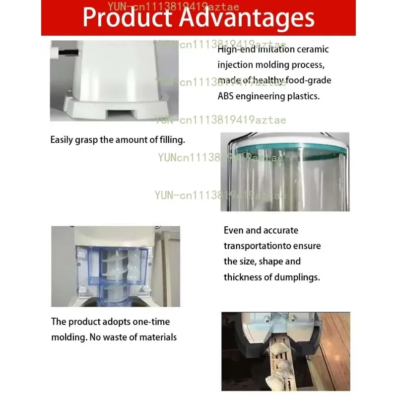 Wj-18 Manual Dumpling Machine Miniature Vertical Manual Dumpling Machine Dumpling Packing Machine Fast And Convenient