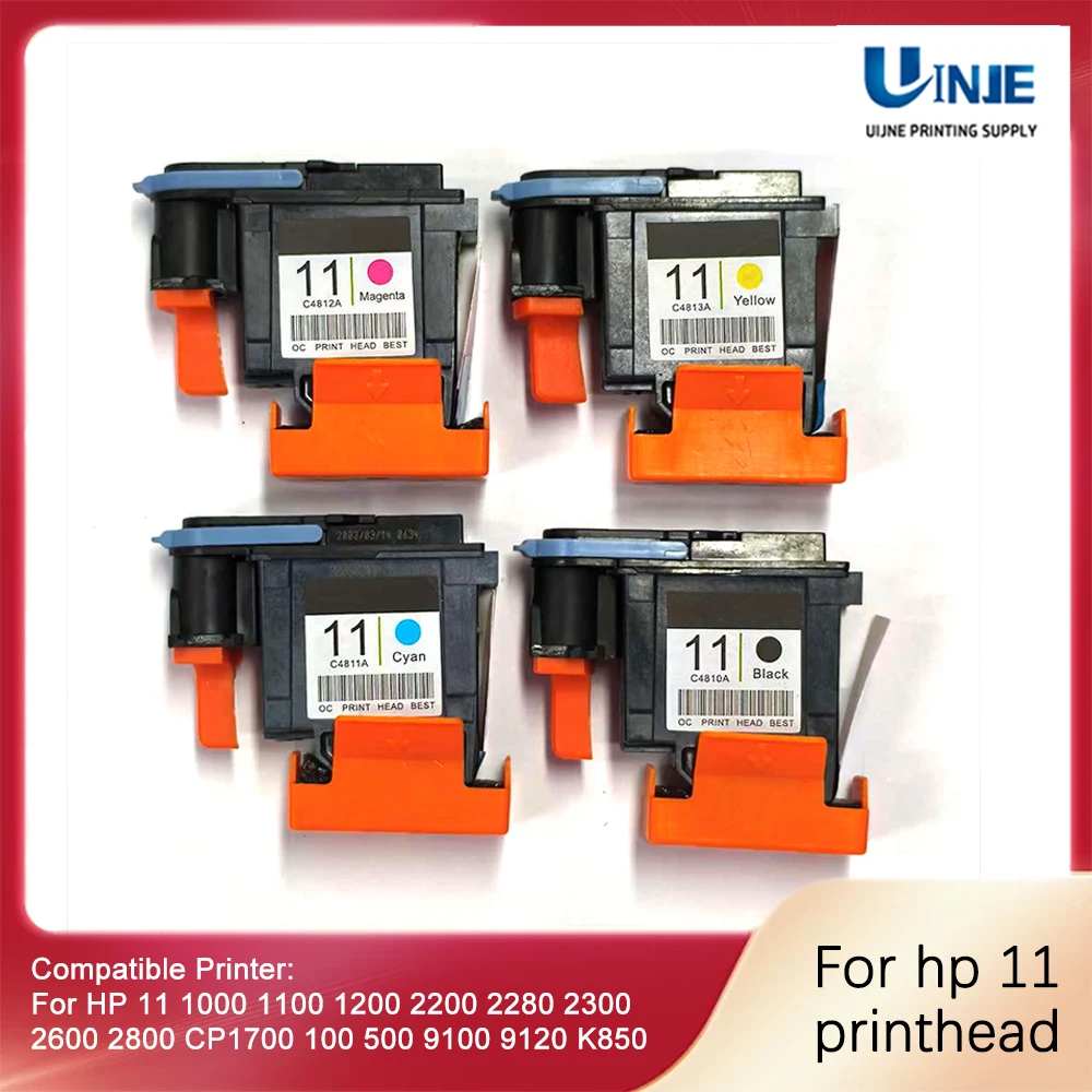 

11 Print head compatible for hp 11 replacement for hp11 printhead Designjet 70 100 110 500 510 500PS C4810A C4811A C4812A C4813A