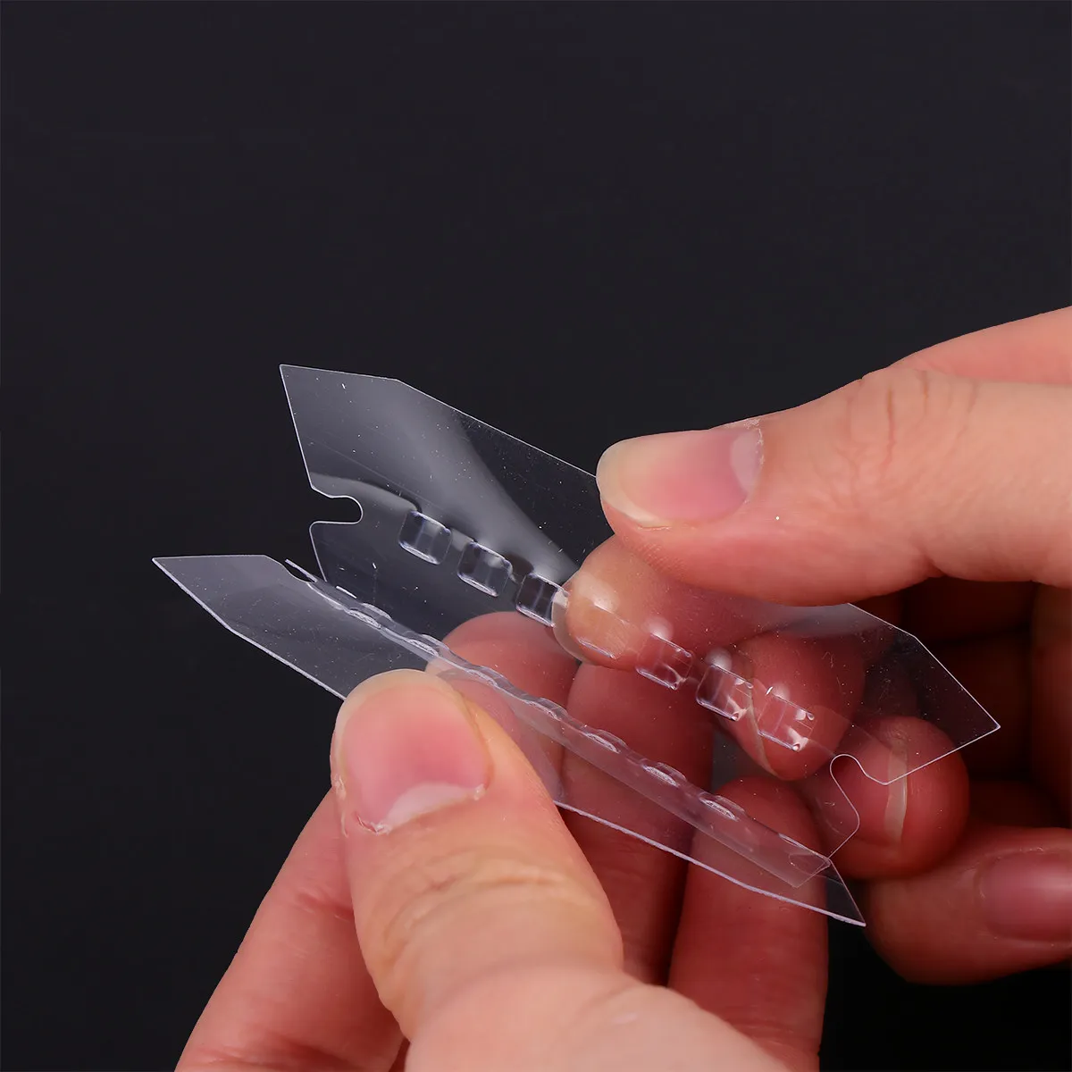 

50Pcs Transparent Folder Tabs File Labels for Hanging Folders Quick Find System Student Office Supplies Efficient File