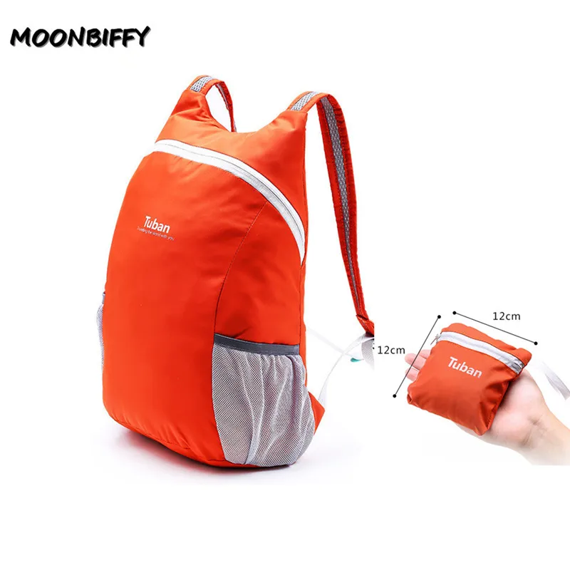 Saco de viagem de esportes ao ar livre mochila dobrável saco de viagem de viagem