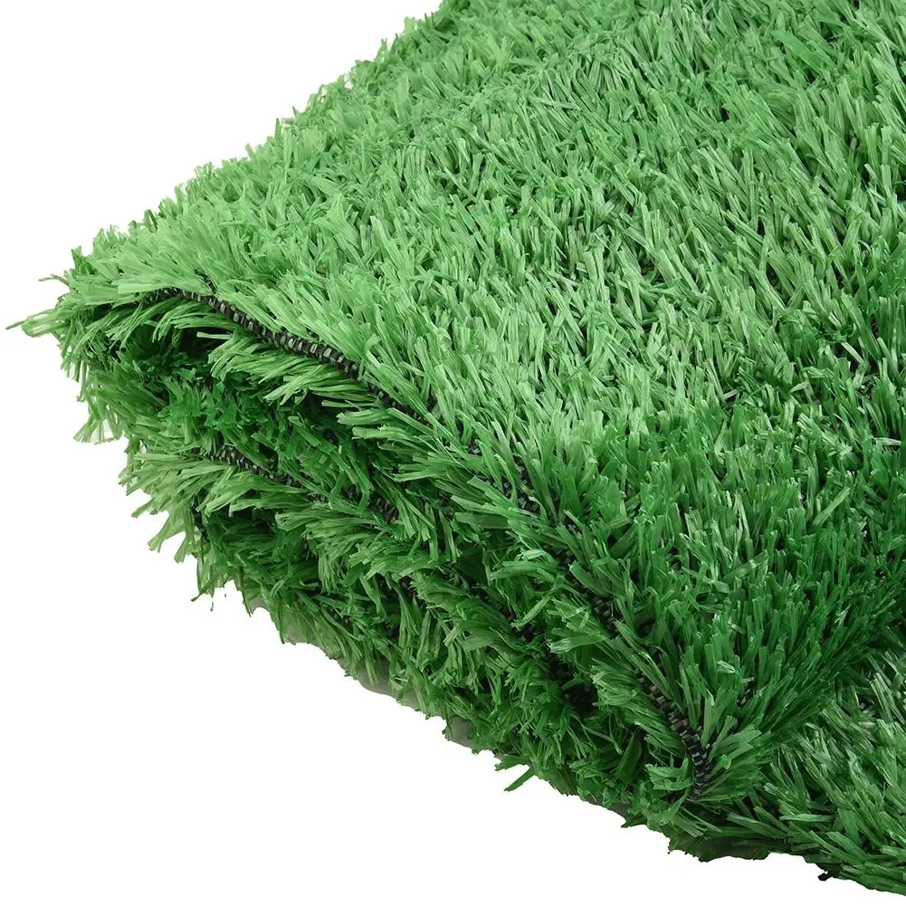 

200x200cm Artificial Grass Carpet Green Fake Synthetic Garden Landscape Lawn Mat Turf DIY Landscaping Gardening Decor Lawn