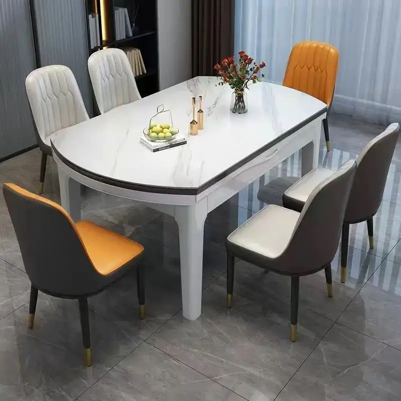 

Legs Luxury Dining Tables Wood Design Luxury Modern Dining Tables Space Saving Round Mesa Mesas De Jantar Luxury Home Furniture