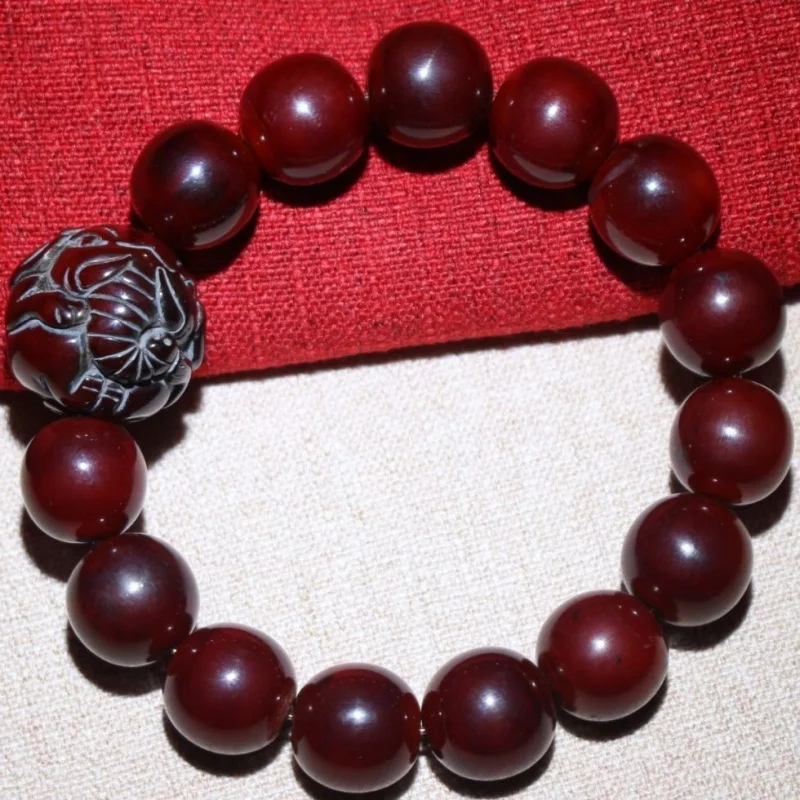 Buddha Beads Yak Bracelet Cow Horn Elephant Pendant Hanging Accessories