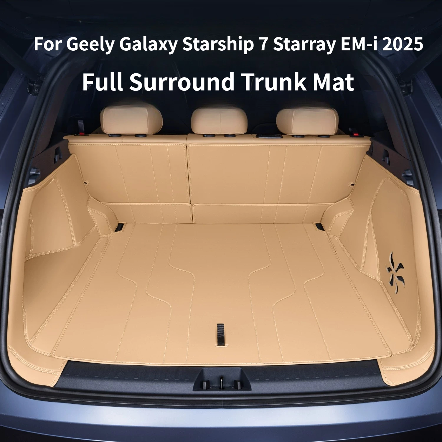

For Geely Galaxy Starship 7 Starray EM-i 2025 Full Surround Trunk Mat Scratch-Resistant and Wear-Resistant Trunk Mat Accessories